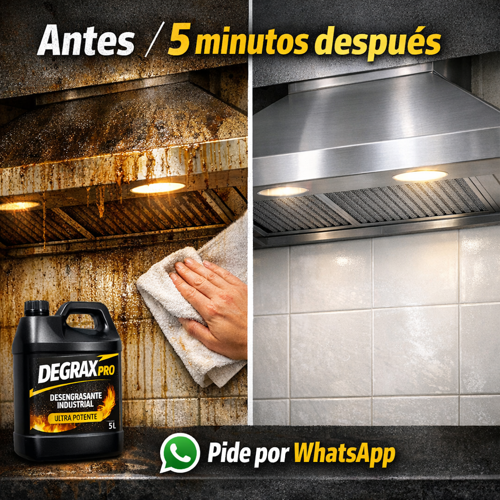 DegraxPro before after campana